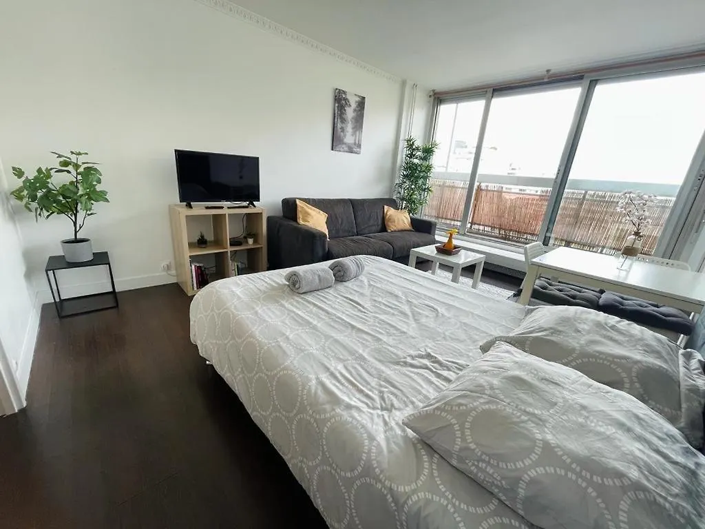 Tour Eiffel 135 Alesia Apartament Paryż